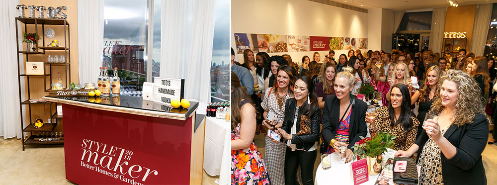 Style Maker 2018 Tito's activation influencers